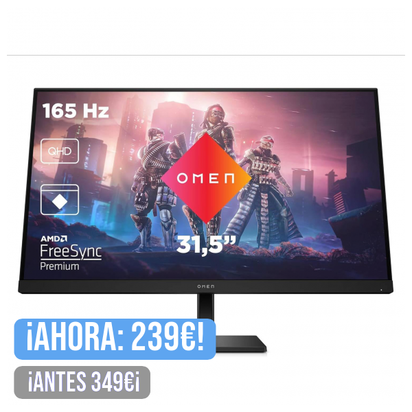 HP OMEN 32q - Monitor Gaming de 32