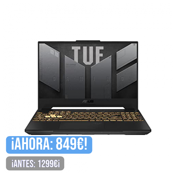 ASUS TUF Gaming A15 FA507NV-LP031 - Ordenador Portátil Gaming de 15.6