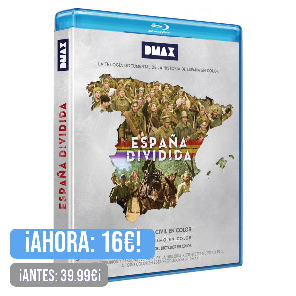 España Dividida: La Trilogia en Color (Blu-ray) pack 3 discos: La Guerra Civil; El Franquismo; Franco, la Vida del Dictador [Blu-ray]