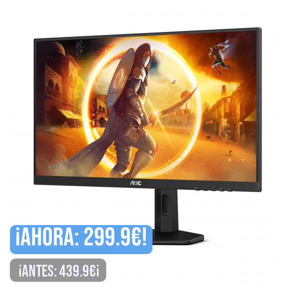 AOC Gaming Q27G3XMN, Monitor QHD de 27 pulgadas, Plano, Mini LED, 180 Hz, 1 ms, GTG, HDR1000, Ajustable, G-Menu (IPS, 2560 x 1440, 700 cd/m, HDMI 2.0 / DP 1.4)