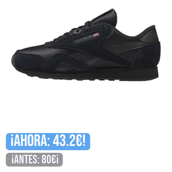 Reebok Classic Nylon, Zapatillas Hombre