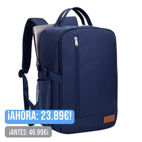 VMIKIV Mochila Viaje Cabina Avion 40x20x25 Mochila Cabina Avion para Mochila Ryanair 40x20x25 Mochila de Viaje Equipaje de Mano Pequeñas Mochila para Portatil Backpack para Trabajo,Escuelas